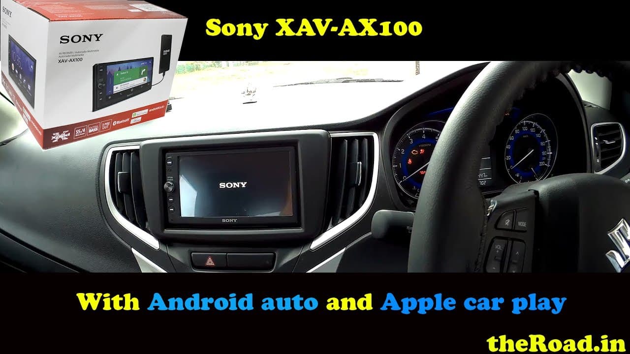Sony XAV-AX100 Quick Look | Android Auto | Steering Controls