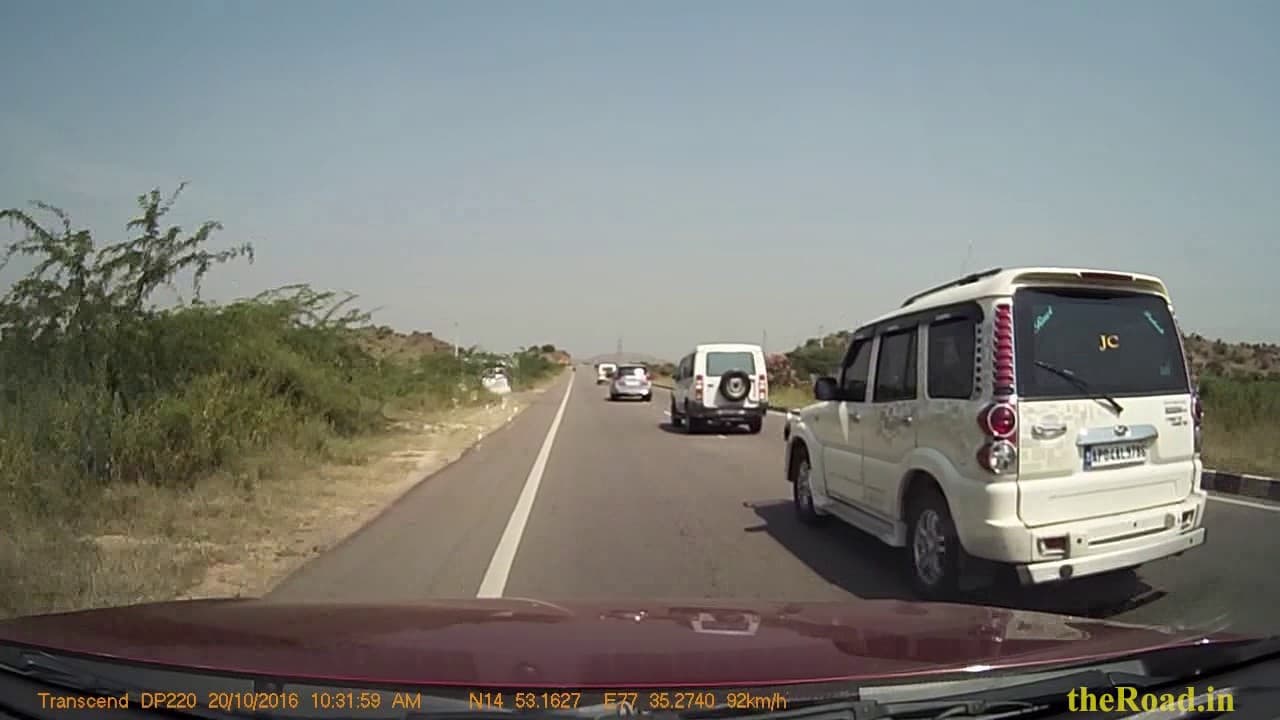 Overtaking a VVIP Convoy | Ananthapur-Hyderabad NH
