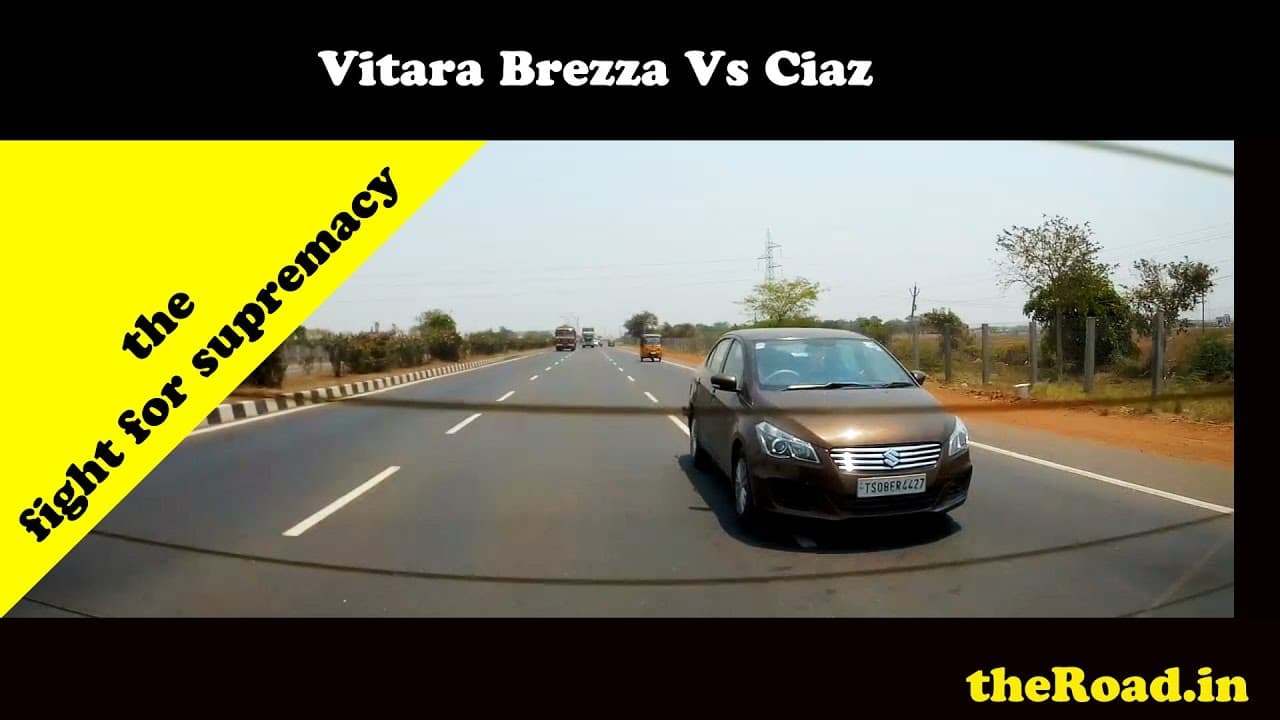 Chasing Ciaz with Vitara Brezza