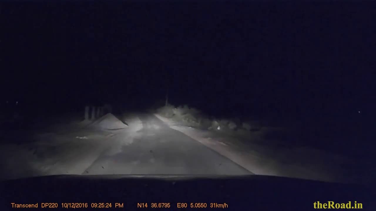 Vitara Brezza | Night Drive | Cramped Road | Good Visibility