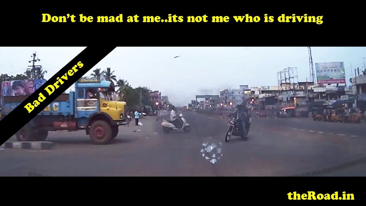 Its not me.. i am not even in the car.. don't blame me | Bad Drivers