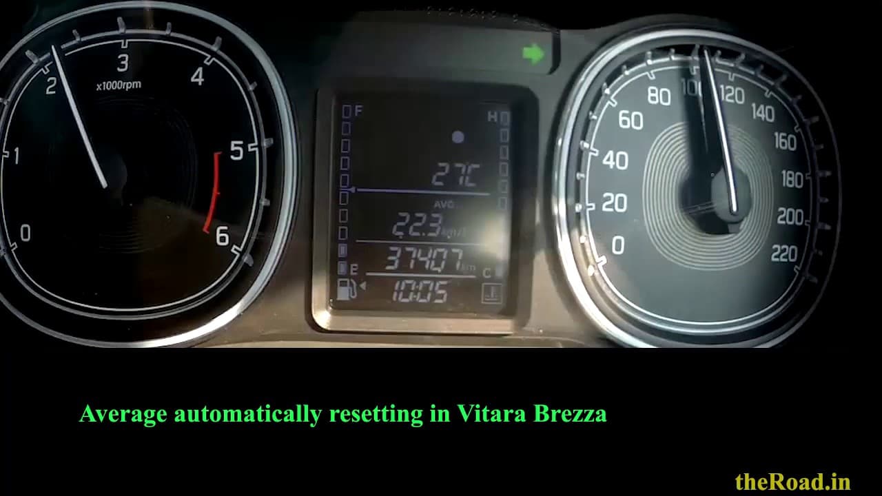Vitara Brezza Mileage Resetting Automatically I Take 2 | Cheating