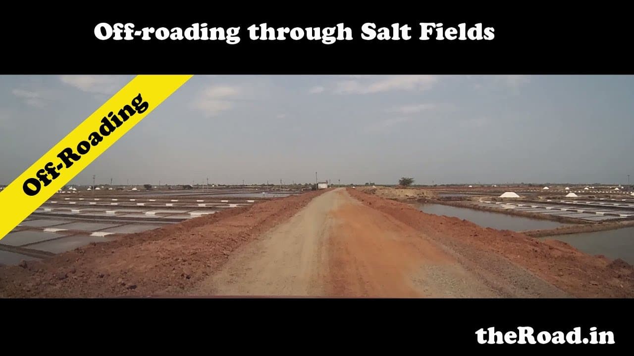 Vitara Brezza Off-roading through Salt Fields | Ramatheertham | Nellore