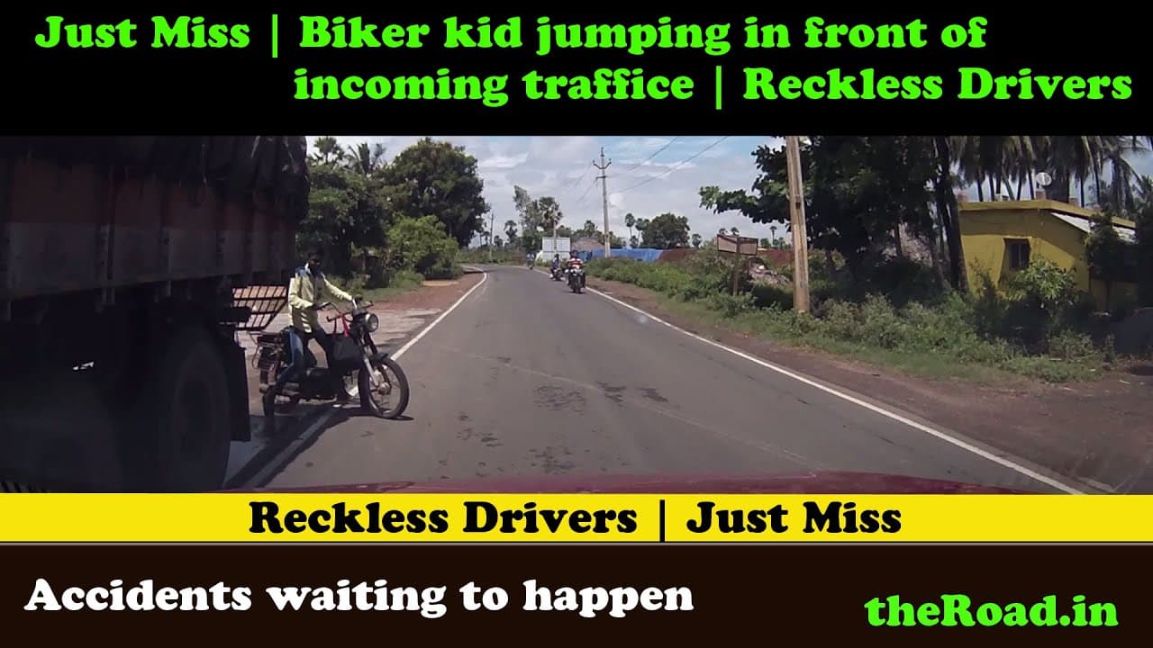 Just Miss | Careless Bikers | Close Call |