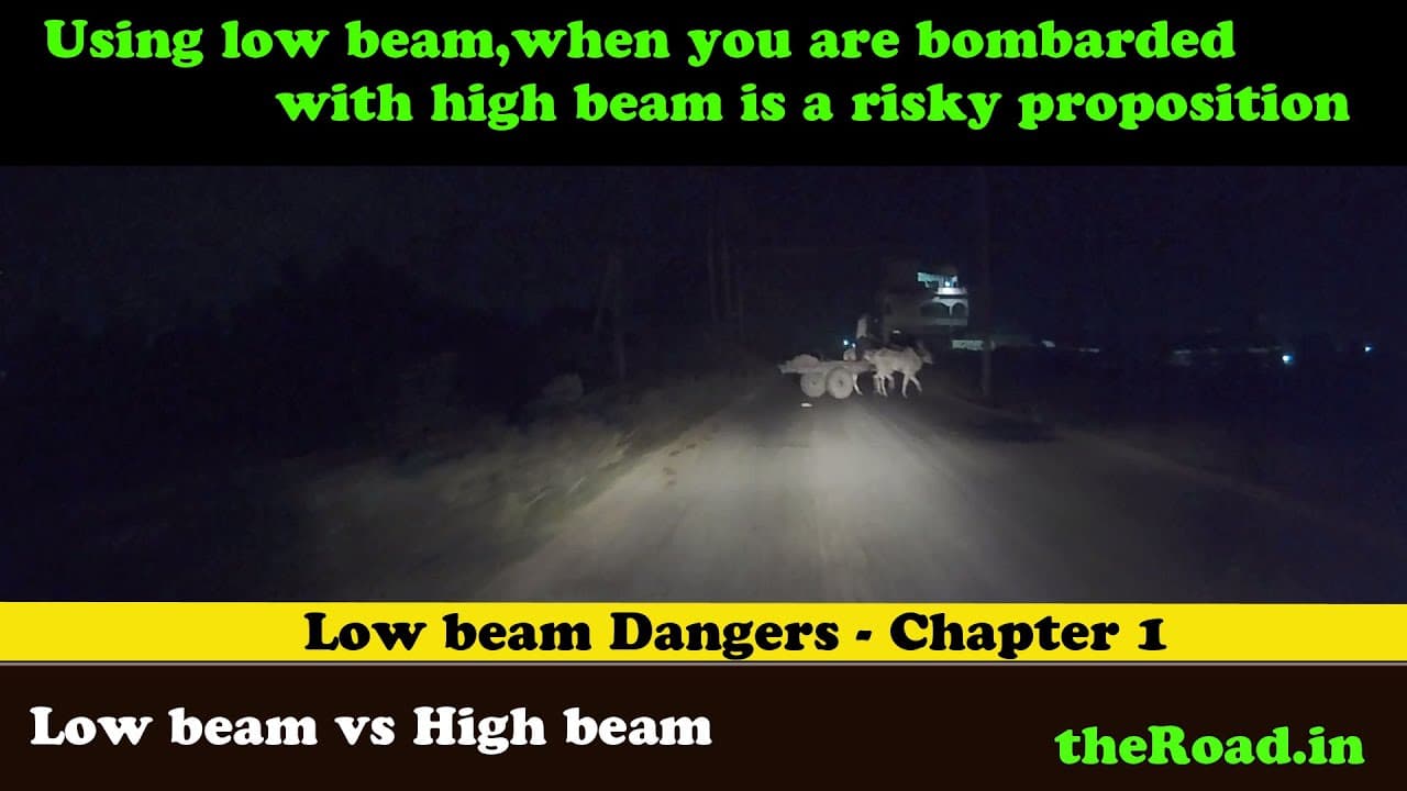Almost got into an accident | Low beam vs High beam | Chapter 01 |